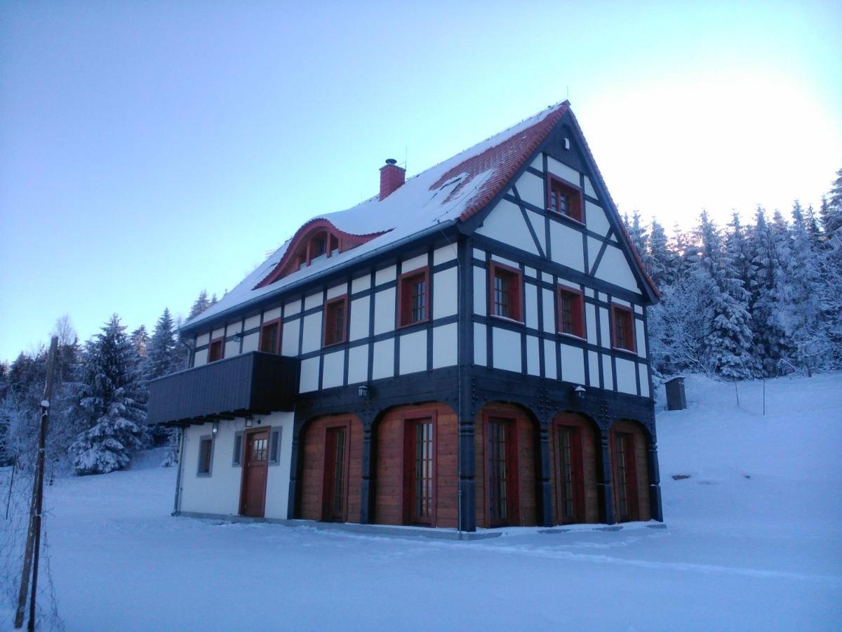 Izerski Horyzont - Dom Z Balia W Lesnej Perspektywie Kopaniec Exteriör bild
