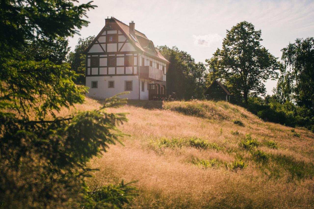 Izerski Horyzont - Dom Z Balia W Lesnej Perspektywie Kopaniec Exteriör bild
