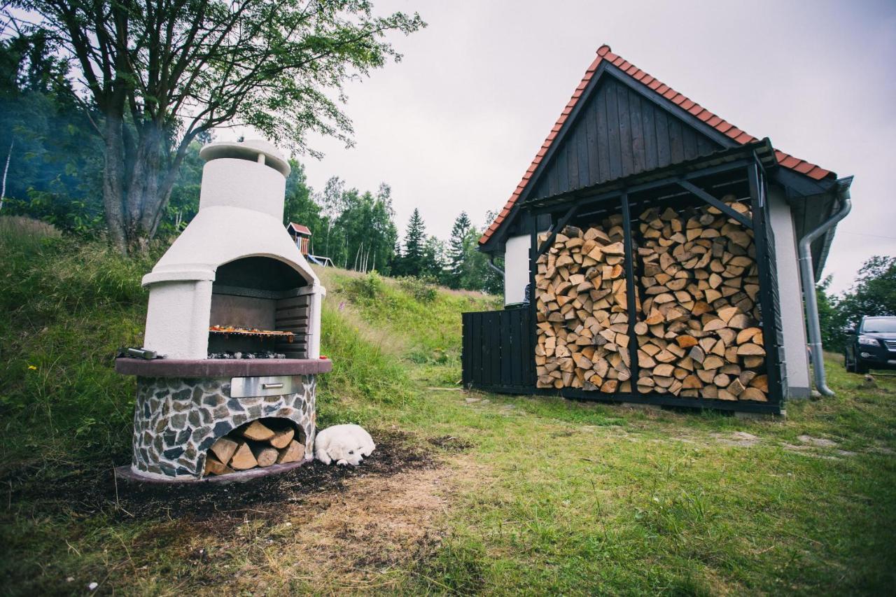 Izerski Horyzont - Dom Z Balia W Lesnej Perspektywie Kopaniec Exteriör bild