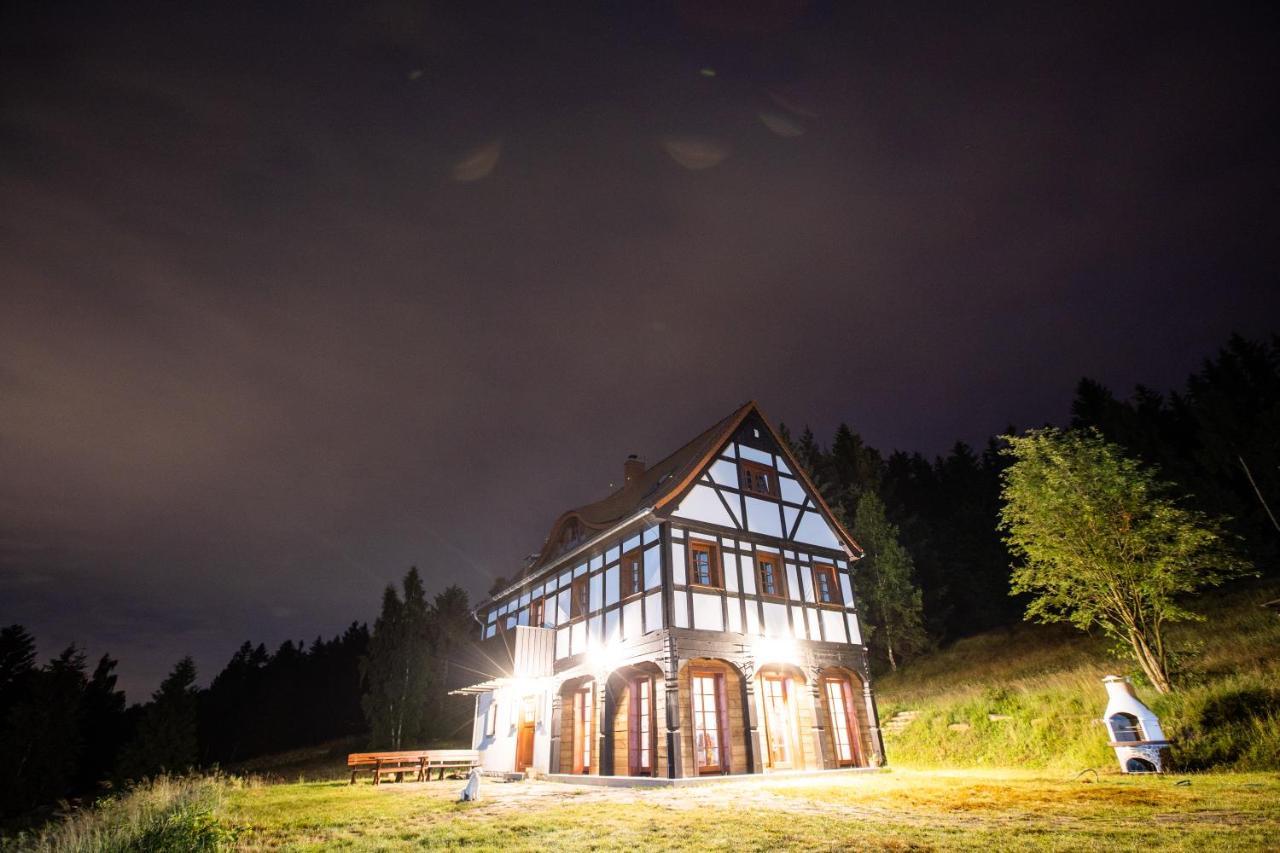 Izerski Horyzont - Dom Z Balia W Lesnej Perspektywie Kopaniec Exteriör bild